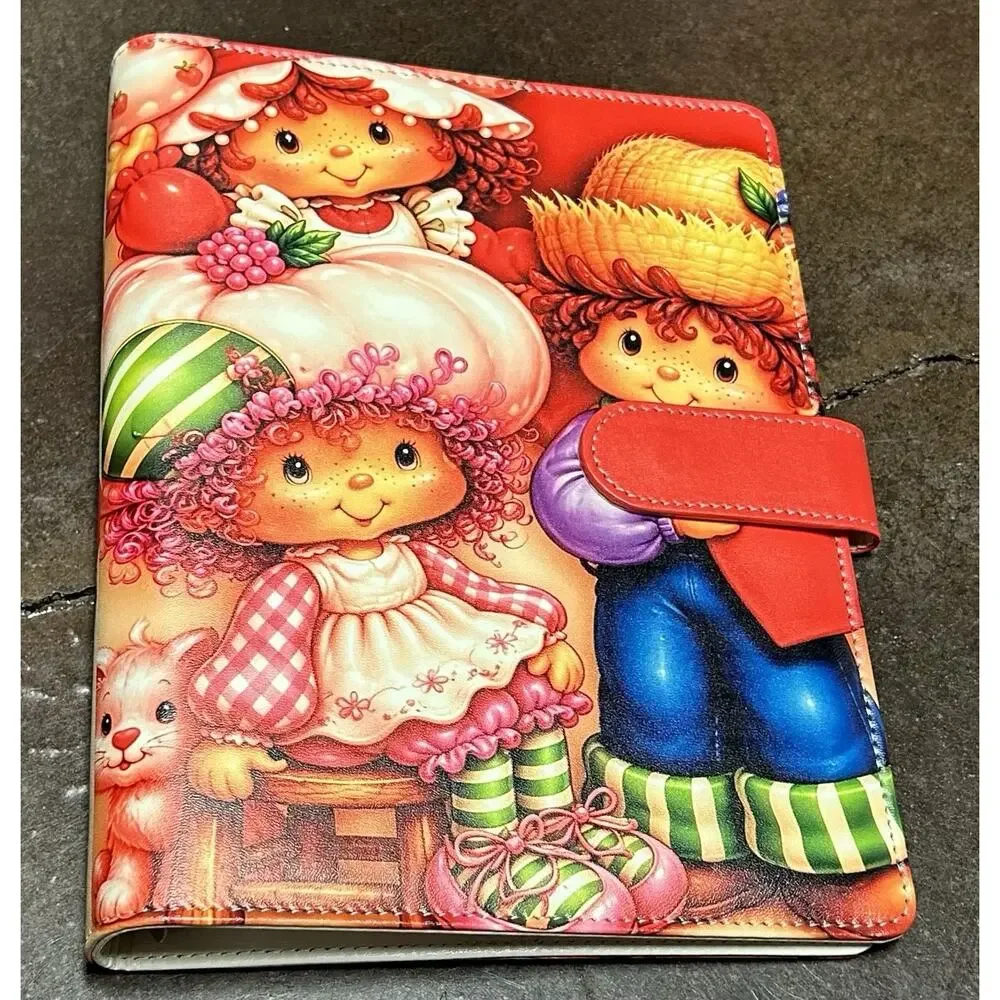 Strawberry Shortcake A5 Binder w/ Printed Stationery paper & Tote